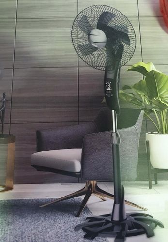 LCD WIATRAK PODŁOGOWY WENTYLATOR STOJĄCY PILOT XXL SOLIDNY I MOCNY SCHILD na Arena.pl