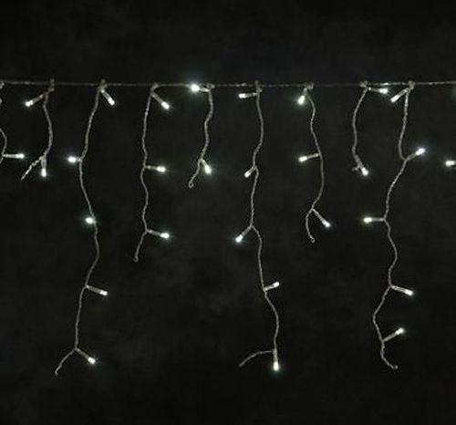 Świąteczny świetlny deszcz - 5 m, 144 LED, zimna biel na Arena.pl