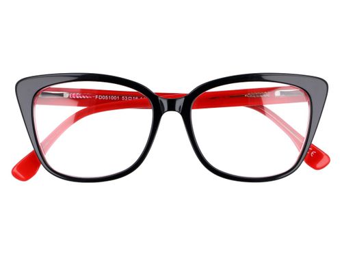 Okulary zerówki oprawki cat eye na Arena.pl