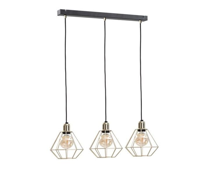 Lampa wisząca 3xE27 COMO GOLD zdjęcie 1