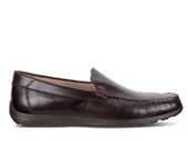 ECCO Mokasyny męskie - Reciprico - rozmiar 40 - brązowe, skóra naturalna