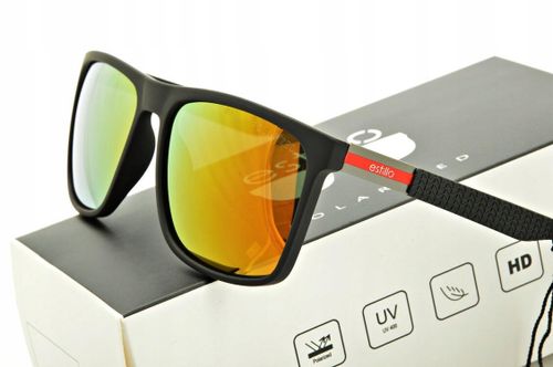 MĘSKIE Okulary POLARYZACYJNE PRZECIWSŁONECZNE UV marki ESTILLO + GRATISY na Arena.pl