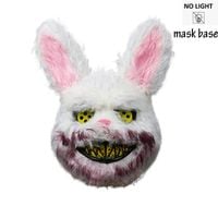 Maska LED Krwawa Futrzana Niedźwiedzia Kolor: Bunny No Light