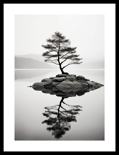 Plakat 25x35cm Samotne Drzewo na Arena.pl