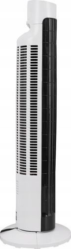 WENTYLATOR KOLUMNOWY WIATRAK STOJĄCY PODŁOGOWY WIEŻOWY DUŻY CICHY SWING 45W na Arena.pl