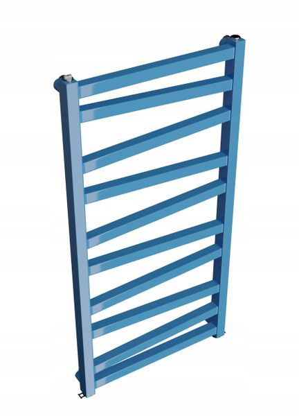 Grzejnik dekoracyjny ZYGZAK 970x500 NIEBIESKI zdjęcie 2