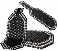 MATA OCHRONNA KORALIKI SOSNOWE NAKŁADKA NA POJEDYŃCZY FOTEL 125 CM 1szt