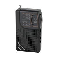 Radio przenośne analogowe kompaktowe Kruger&Matz AM/FM akumulator jack 3,5