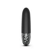 mystim sleak freak estim black - wibrator z elektrostymulacją, czarny