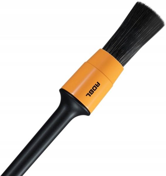 ADBL ROUND BRUSH NO. 8 BEZPIECZNY PĘDZELEK DETAILINGOWY DO AUTA 17 MM zdjęcie 2