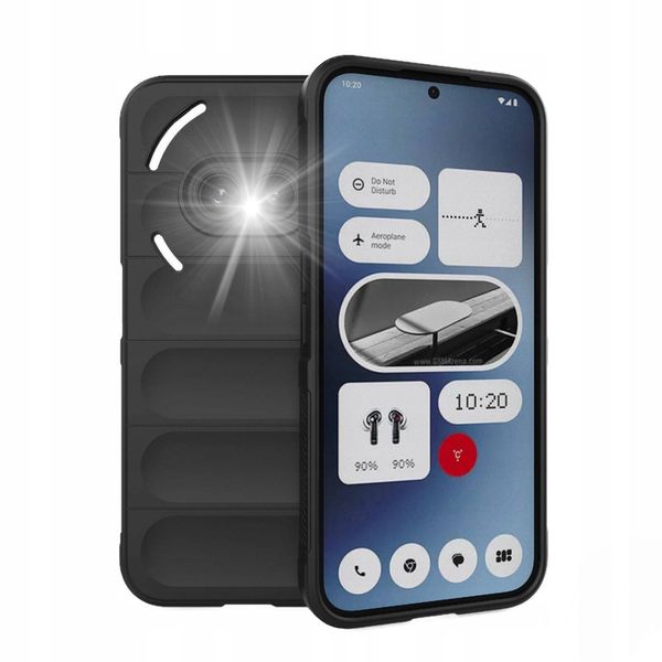 Plecki niktrade do Nothing Phone (2a) czarny zdjęcie 3