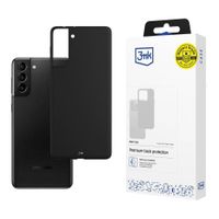 2 x ETUI SILIKONOWE MATT CASE DO SAMSUNG S21+ CZARNE OCHRONA PRZED UPADKAMI
