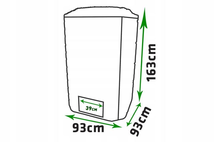 KOMPOSTOWNIK MODUŁOWY 1260L CZARNY G-COMP POLSKI zdjęcie 8
