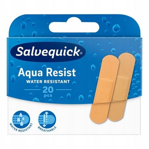 Salvequick plastry Aqua Resist - 20 sztuk na Arena.pl