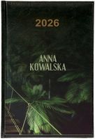TERMINARZ 2026 A5 KSIĄŻKOWY TYGODNIOWY Z IMIENIEM NAZWISKIEM NA OKŁADCE