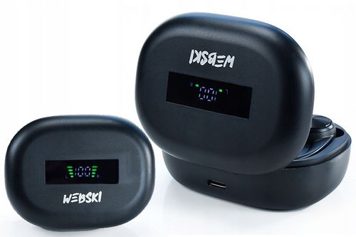 SŁUCHAWKI Bezprzewodowe POWERBOX + Sznurek na SZYJĘ na SIŁOWNIĘ ĆWICZENIA na Arena.pl