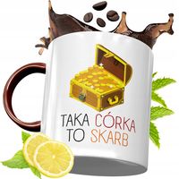 Kubek Bordowy Dla Córki Na Urodziny Prezent Z Nadrukiem Ze Zdjęciem