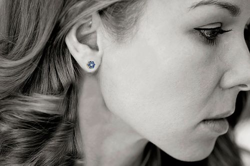 Złote kolczyki KZD3517 - Diament na Arena.pl