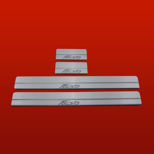 Listwa progowa FORD FIESTA MK7 Stal nierdzewna 304 mat 4szt na Arena.pl