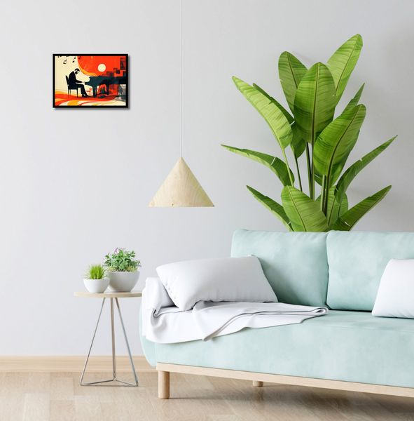 Plakat 35x25cm Pianista zdjęcie 4