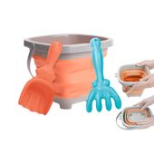 DLA DZIECI POMARANCZOWE WIADERKO AKCESORIA