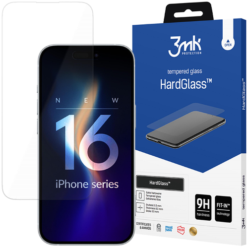 Apple iPhone 16 - 3mk HardGlass na Arena.pl