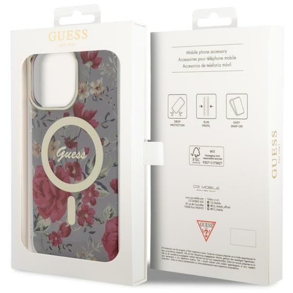 Etui Guess do iPhone 14 Pro Max, Zielony, MagSafe zdjęcie 8