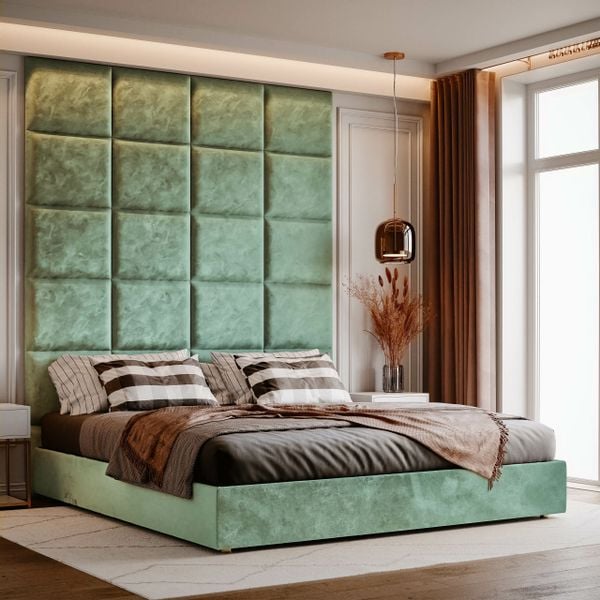 PANELE ŚCIENNE TAPICEROWANE 60cm x 20cm MAGIC VELVET 2227 zdjęcie 5