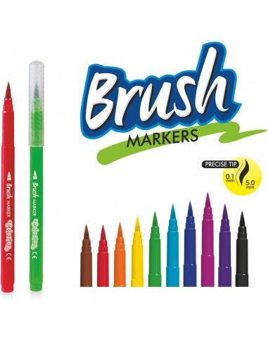 FLAMASTRY BRUSH 65610PTR 10 COLORINO zdjęcie 3