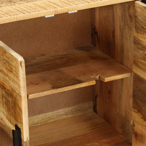 Szafka z litego drewna mango, 150 x 40 x 80 cm zdjęcie 4