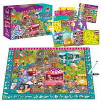 puzzle edukacyjne cukierkowa wróżka 54 el. dla dzieci rk1080-06