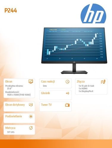 Monitor P244 5QG35AA na Arena.pl