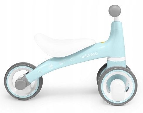 Jeździk Skiddoü Berit Pink Biały, Niebieski na Arena.pl