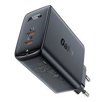 ładowarka sieciowa a29 gan dwa porty usb-c pd 50w czarny
