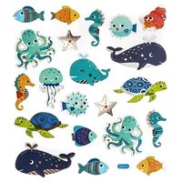 NAKLEJKI PODWODNY ŚWIAT 21 SZTUK DPNK-235 DP CRAFT