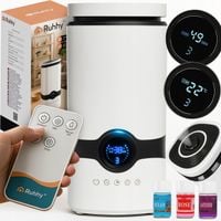 NAWILŻACZ POWIETRZA JONIZATOR AROMATERAPIA DYFUZOR TIMER PILOT 3W1 OLEJKI