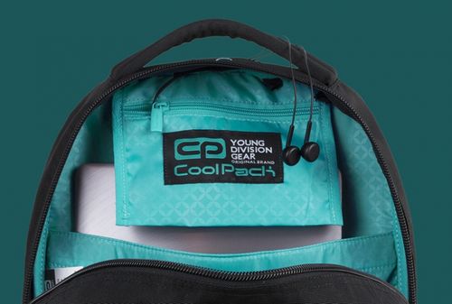 Plecak młodzieżowy CoolPack Dart Black Mint na Arena.pl