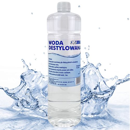 WODA DESTYLOWANA ULTRACZYSTA 1L do żelazka autoklawu akwarium nawilżacza na Arena.pl