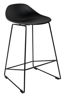 Krzesło barowe 66 cm King Home ALTO czarne