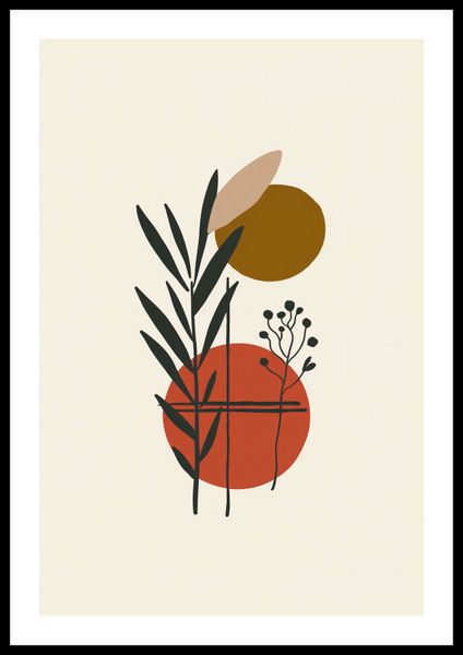 Plakat 40x60cm Kontrast w Botanice zdjęcie 3
