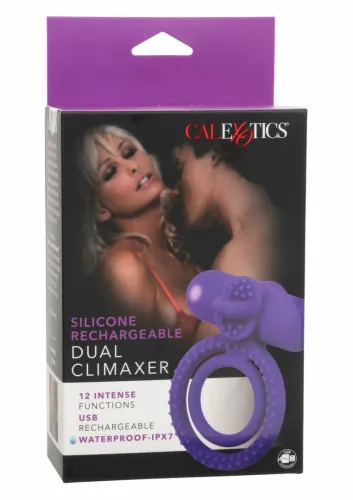 calexotics silicone rechargeable dual climaxer - model z podwojną na Arena.pl