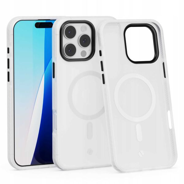 Spacecase Hybrid Fusion Mag Iphone 16 Pro Max Clear zdjęcie 1