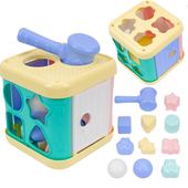 Multi Kostka Mądry Maluch Sorter Z Klockami Technok  9505