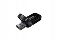 Pendrive ADATA UV240 64GB USB 2.0 Czarny 64 GB USB 2.0 czarny