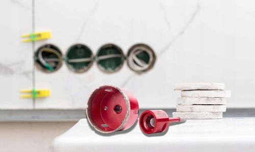 OTWORNICA DIAMENTOWA KORONKA DO GRESU PŁYTEK GRANITU PŁYT M14 68mm DFJA na Arena.pl