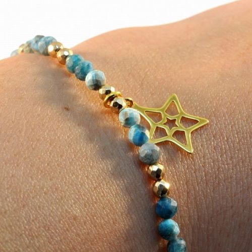 "Bransoletka HEMATYT APATYT 925" na Arena.pl