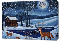 Obraz 70x50cm Przyszła Zima