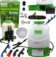 OPRYSKIWACZ AKUMULATOROWY PLECAKOWY 16L ELEKTRYCZNY LANCA DYSZE BASS POLSKA