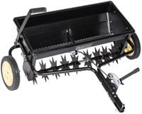 CEDRUS SP31509 AERATOR AREATOR SIEWNIK ROZSIEWACZ DO TRAKTORKA OGRODOWY DO NASION NAWOZU NAWOZÓW 2w1 - Poj. 43.5 L / 81 cm