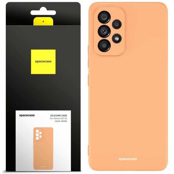 Spacecase Silicone Case Galaxy A53 5G Orange zdjęcie 1